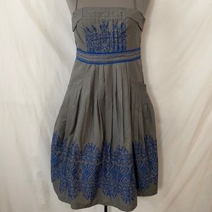 Floreat by Anthropologie Cotton Summer Dress EUC 8